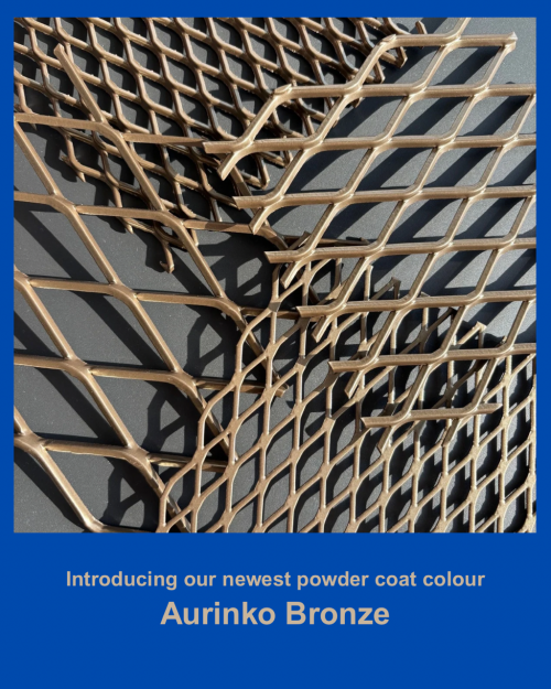 Ferrier Wire + Design Metals New Powder Coat Aurinko Bronze Ferrier Wire + Design Metals New Powder Coat Aurinko Bronze
